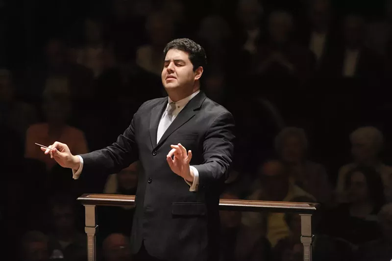 Image: Tito Muñoz will conduct Beethoven's Ninth Symphony again this weekend.