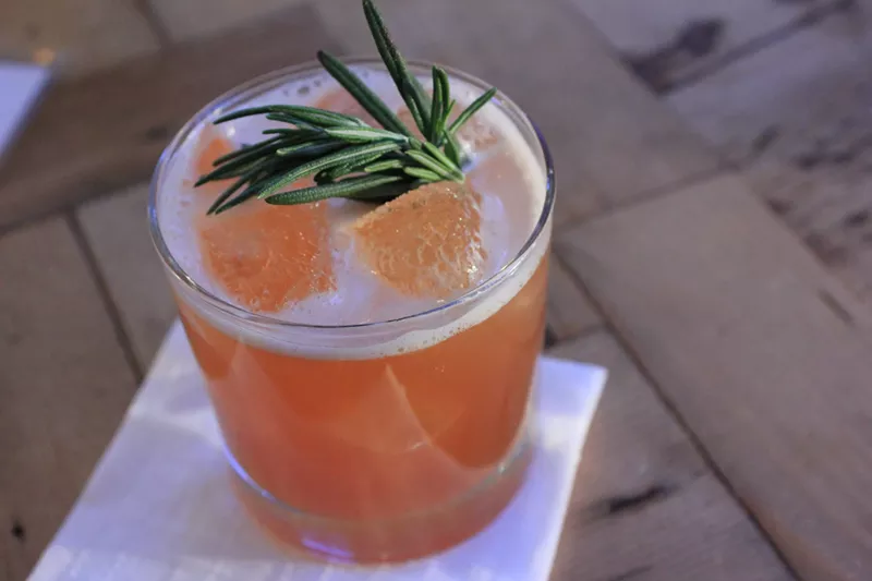 Image: The Rebel's Son, a top-notch drink from Crudo