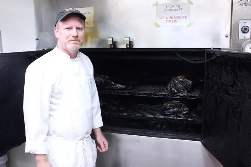 Image: Bryan Dooley of Bryan's Black Mountain Barbecue announced his restaurant will close after 14 years.
