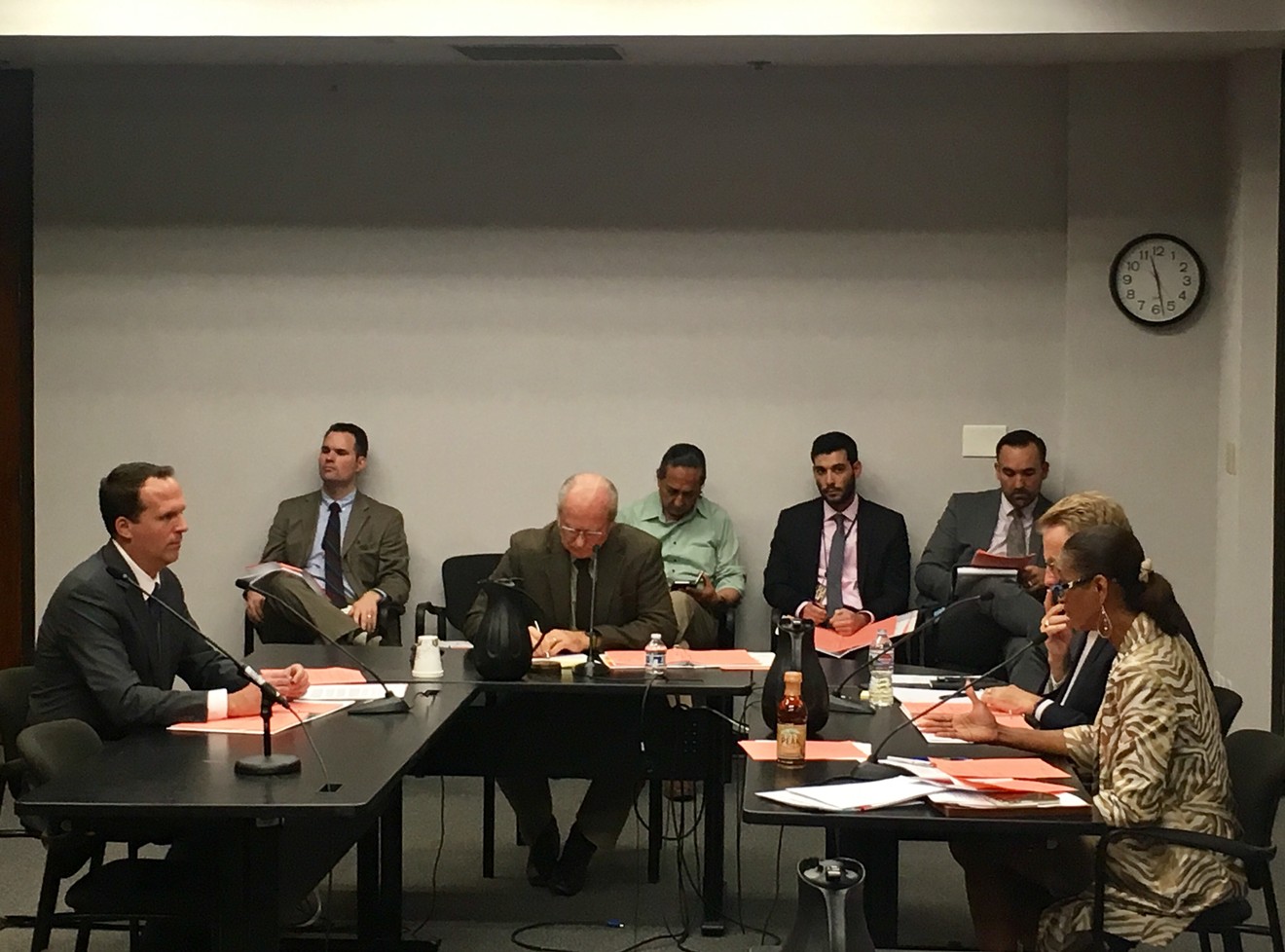 Corporation Commissioners discussed a prohibition on summer utility shutoffs on Thursday, June 20, 2019.