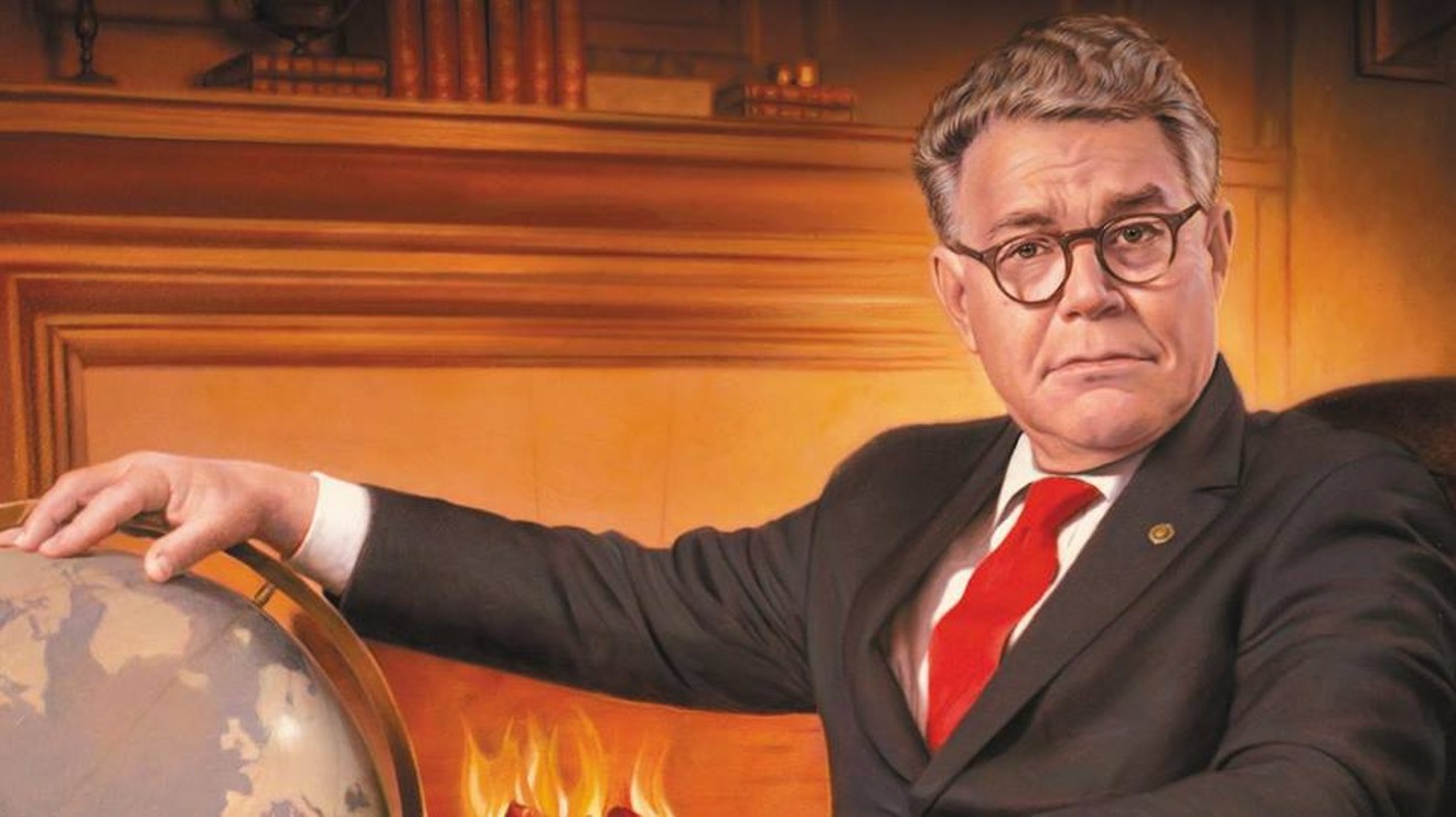 Image from the cover of Al Franken, Giant of the Senate.