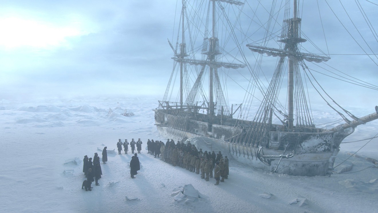 The visual effects in AMC’s tony new 10-episode adaptation of The Terror are impressive enough that the show rarely looks as if it was filmed on a set.