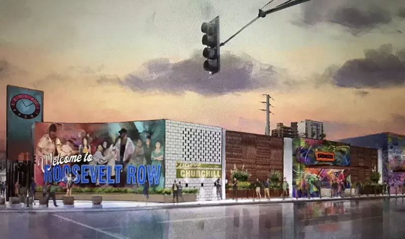 Image: We snapped this image of an APS substation rendering during a Zoom meeting on March 10.