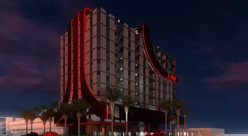 Image: Ground breaks on the Atari gaming hotel this year.