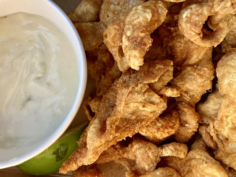 Image: The Chicka-rones from Pescado Borracho.