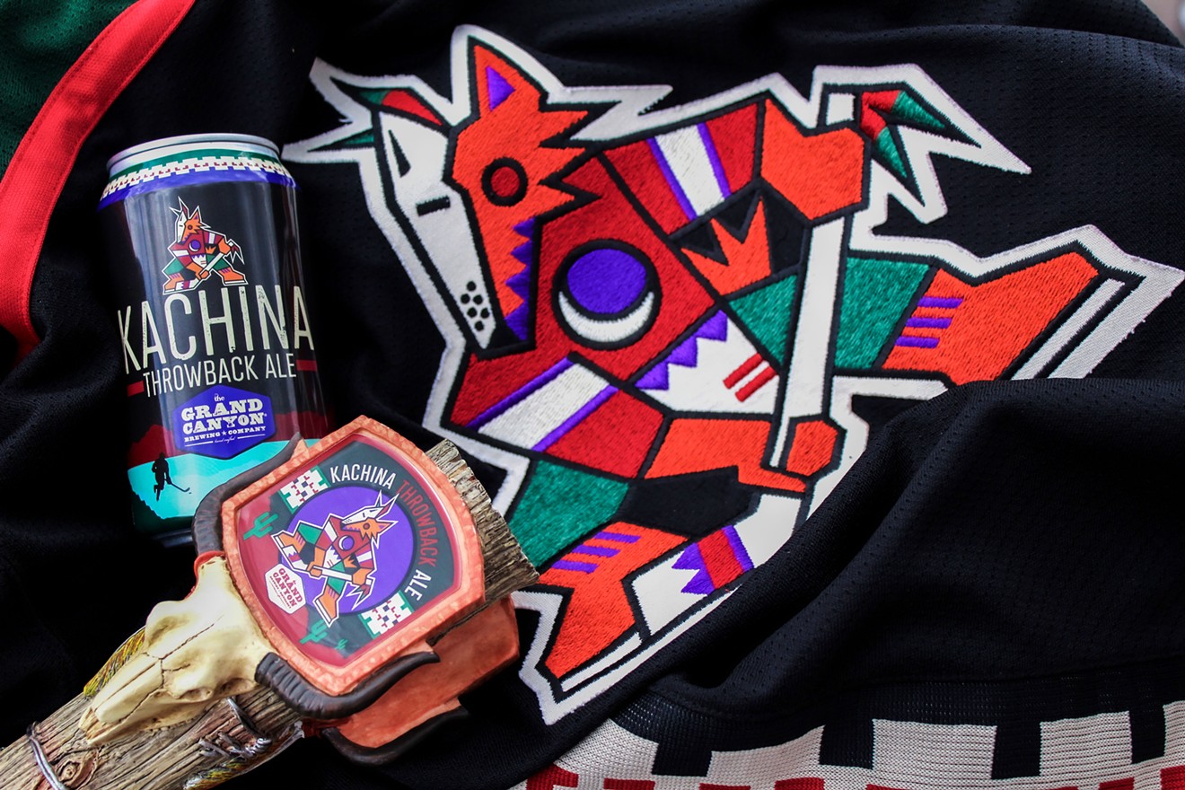 Introducing Kachina Throwback Ale for you wild bunch of Coyotes fans.