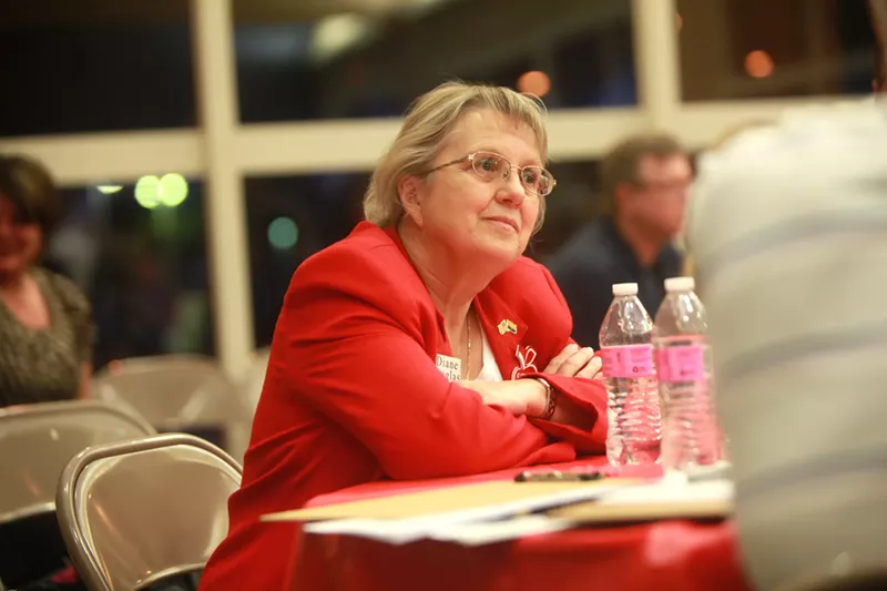 Image: Diane Douglas suffered a blow at the State Board of Education meeting on October 22.