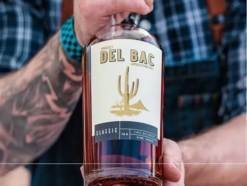 Image: Whiskey Del Bac Classic is one of only 15 single malts to be named one of Wine Enthusiast's Top 100 Spirits of 2021.