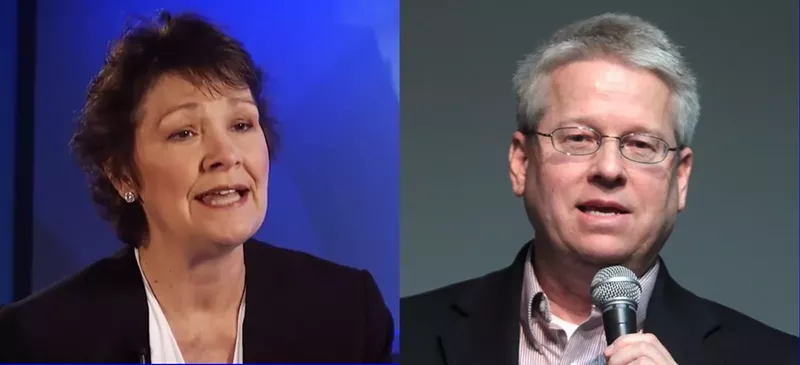 Image: Arizona State Senators Victoria Steele and Eddie Farnsworth