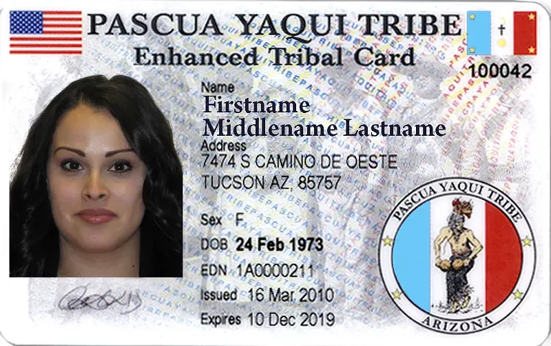 Image: The enhanced tribal card technology developed by the Pascua Yaqui Tribe of Arizona is now being shared with other tribal authorities.