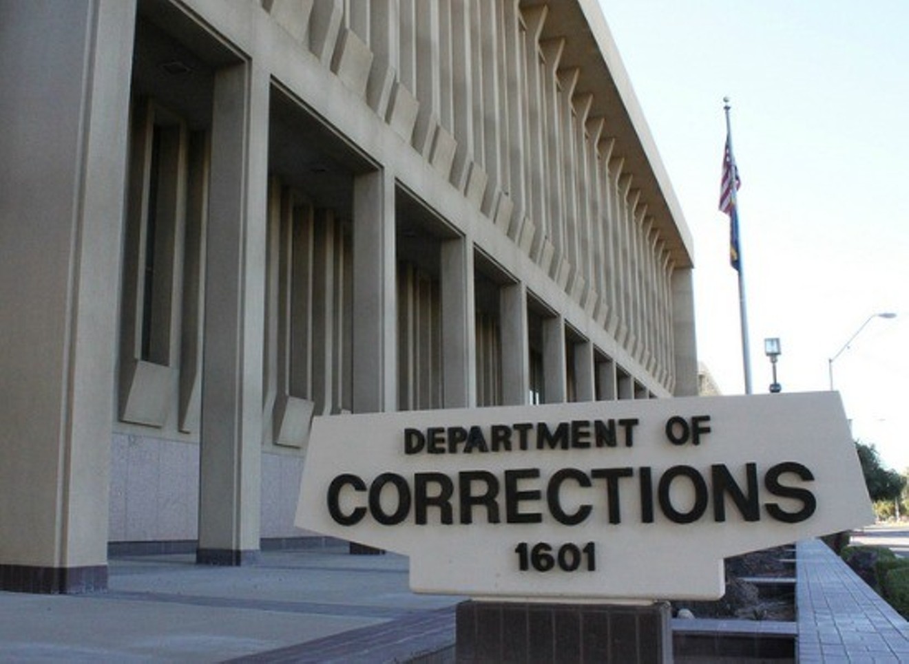 The Arizona Department of Corrections headquarters in Phoenix.