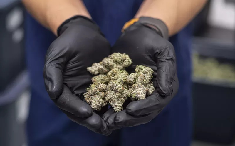Image: Arizonans are spending less and less on weed each year