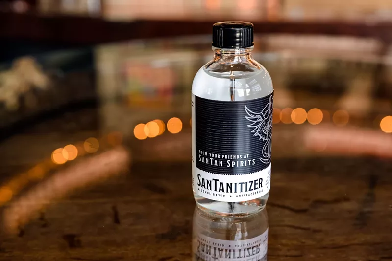 Image: SanTan Brewing Company got all its undelivered beer back, and is making hand sanitizer.