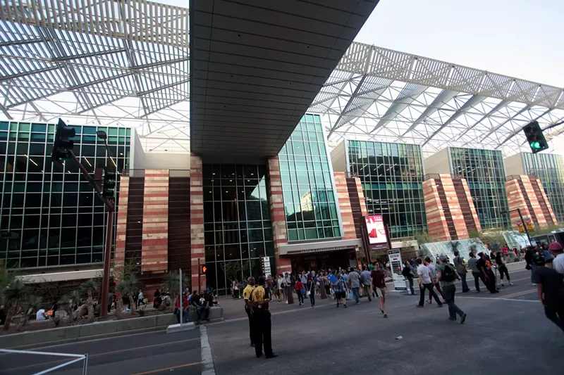 Image: The Phoenix Convention Center, site of Phoenix Comicon.