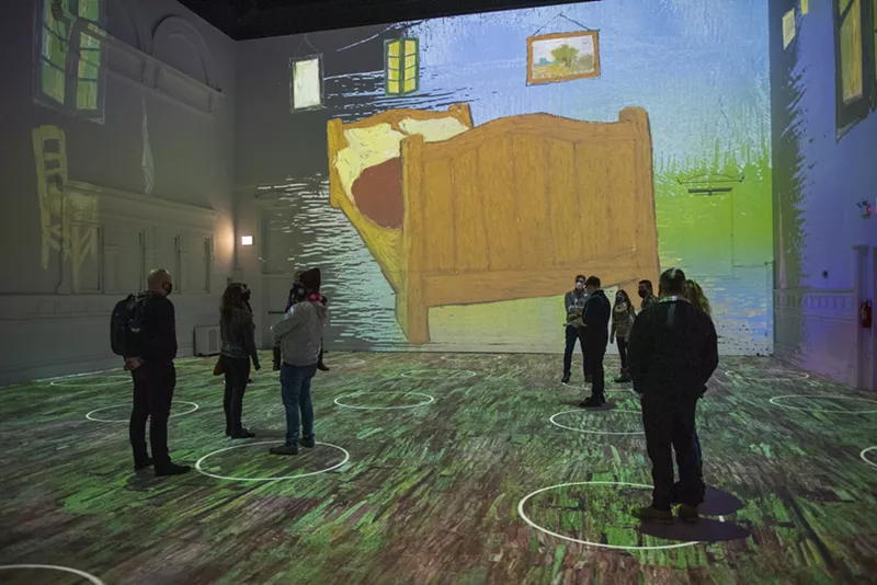 Image: Phoenix is one of several U.S. cities getting the "Immersive Van Gogh" exhibit.