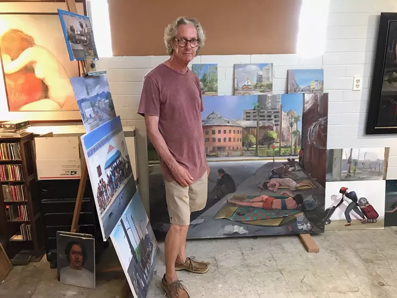 Image: Joel Coplin paints portraits of the invisible.