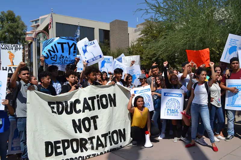 Image: Today is the DACA renewal deadline, but those who couldn't apply for renewal look to the future.