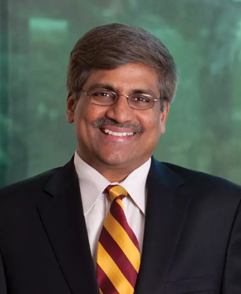 Image: Sethuraman Panchanathan is on leave from ASU while he heads a federal research agency.