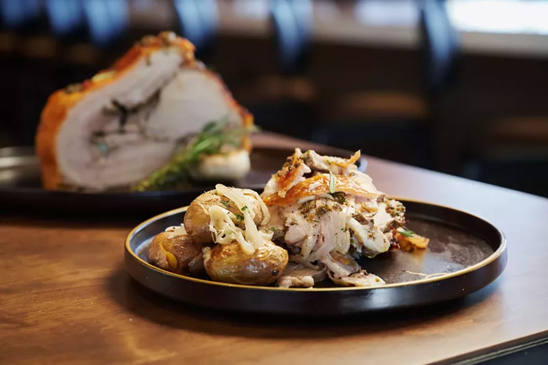 Image: Porchetta at The Rosticceria.