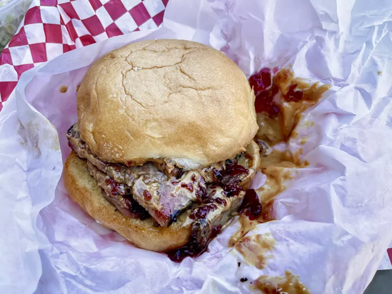 Image: Get ready for a messy feast at Jalapeño Bucks.