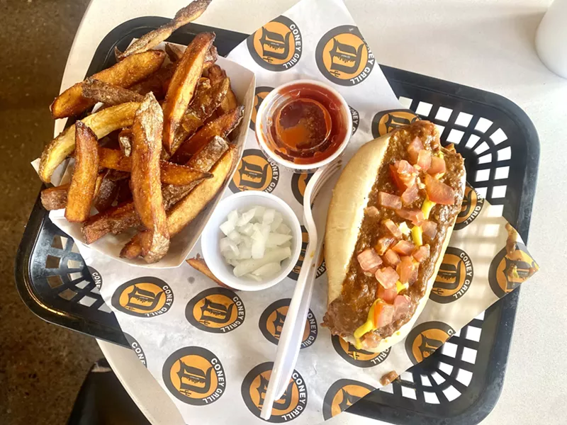 Image: The Detroit Coney is as authentic as a Phoenician can get almost two thousand miles away from the Motor City.