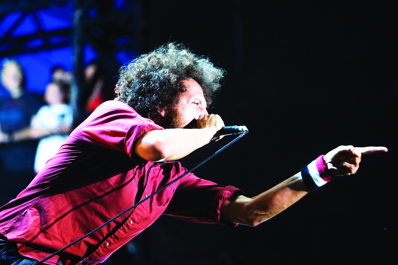 Zack de la Rocha and the rest of Rage Against the Machine had plans to come to town.