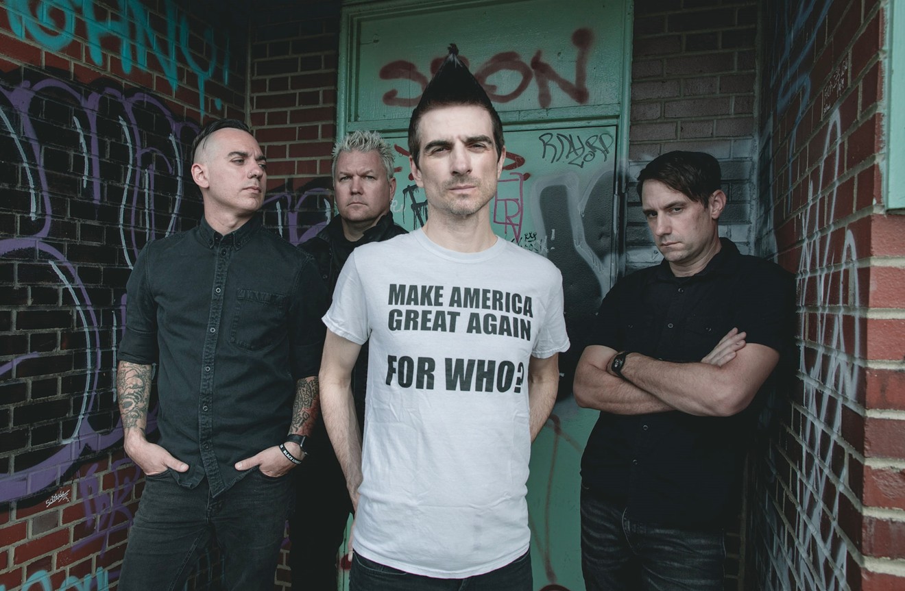 Anti-Flag is scheduled to perform on Thursday, September 23, at The Rebel Lounge.
