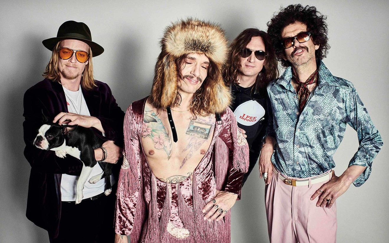 U.K. rock band The Darkness is scheduled to perform on Saturday, March 12, at Marquee Theatre in Tempe.