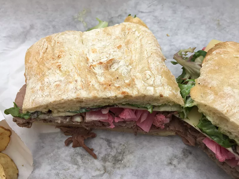 Image: Worth Takeaway's roast beef sandwich is legit.