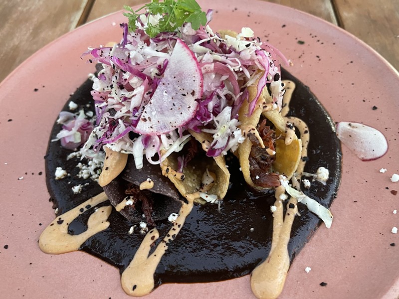 The Mole de la Casa at Chilte is a stunning version of the classic Oaxacan sauce.