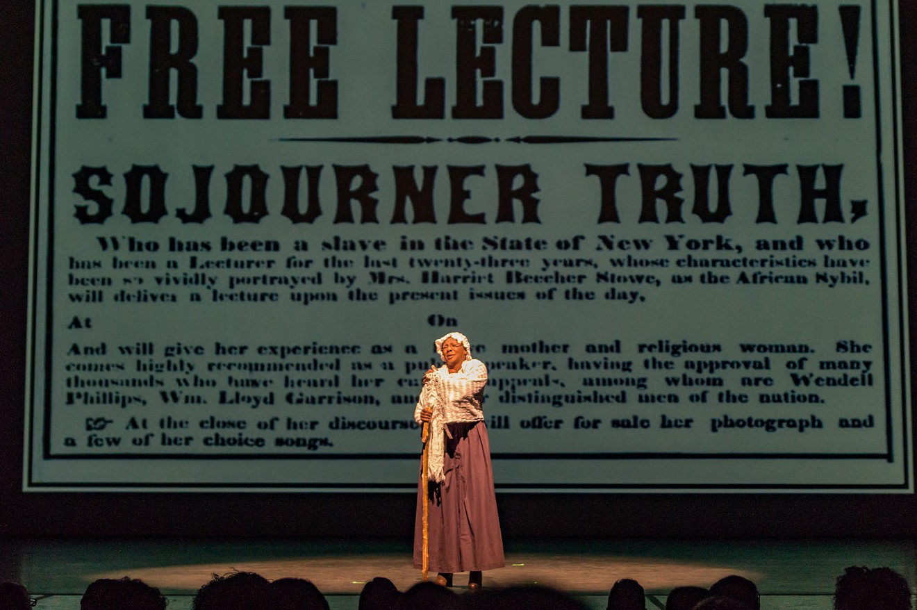 Sojourner Truth is one of the women featured in the show.
