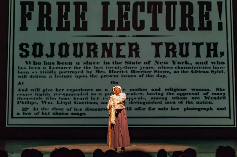 Image: Sojourner Truth is one of the women featured in the show.
