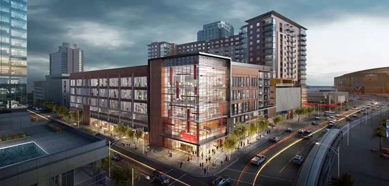 Image: Rendering for the Block 23 development coming to downtown Phoenix.