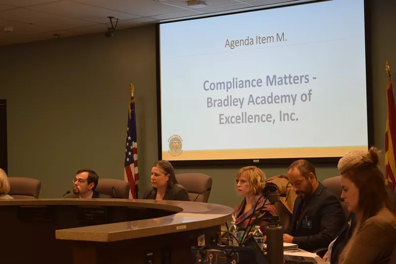 Image: The Arizona State Board for Charter Schools pulled the license for a Goodyear charter operator two weeks after the school closed suddenly.