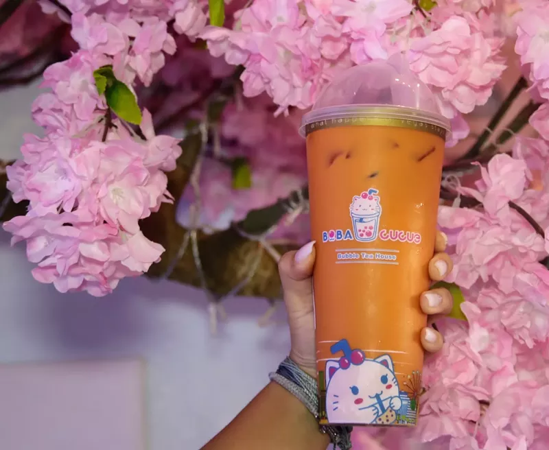 Image: Thai Milk Tea at Boba CuCue.