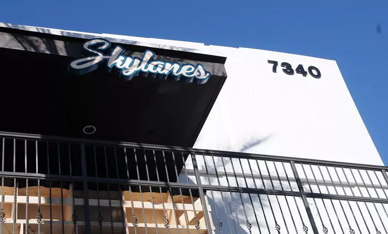 Image: The exterior of Skylanes in Scottsdale.