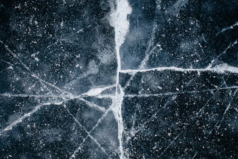 Image: An ice bar. A bar made of ice. Why?