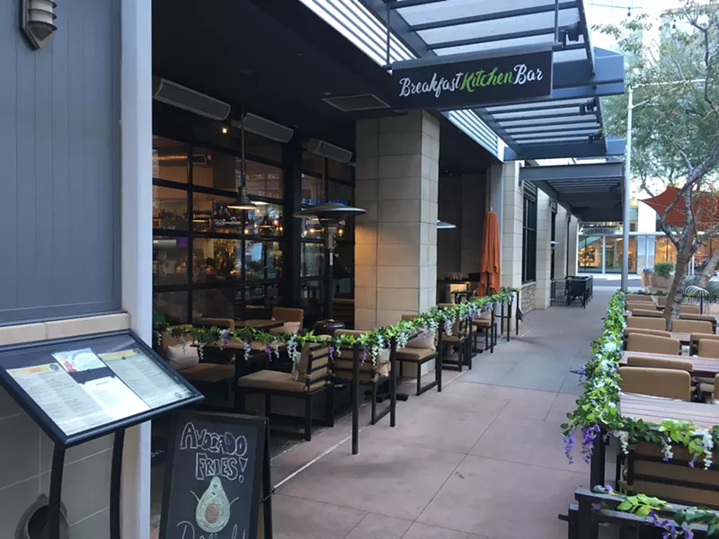 Image: The outside of Breakfast Kitchen Bar