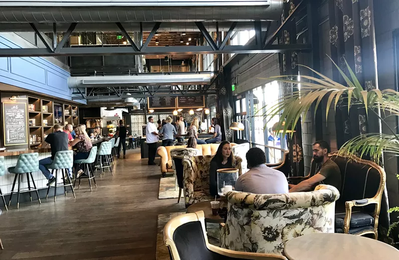 Image: Breakfast at The Henry is a business affair with beautiful people. You can practically taste the productivity.