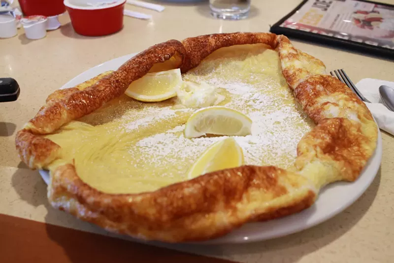Image: A German pancake