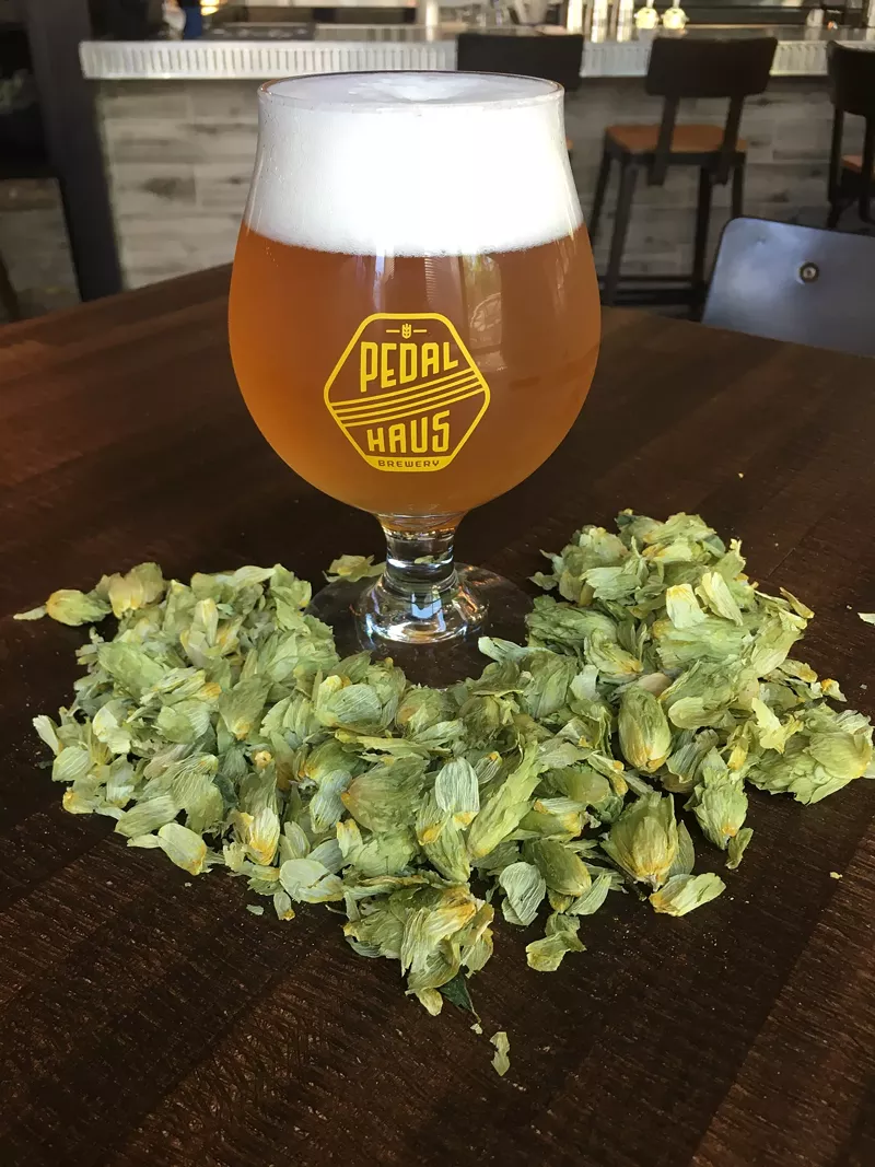 Image: rICON, a New England-style rye IPA, brewed in tribute to Ian Campbell-O'Neill, is available now at Pedal Haus Brewing in Tempe.