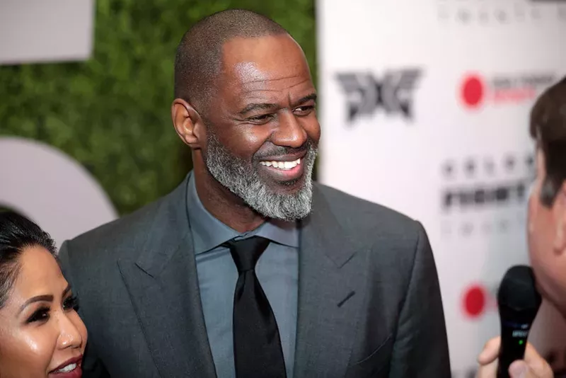 Image: Brian McKnight on the red carpet at Celebrity Fight Night XXV at the JW Marriott Desert Ridge Resort & Spa in Phoenix, Arizona.