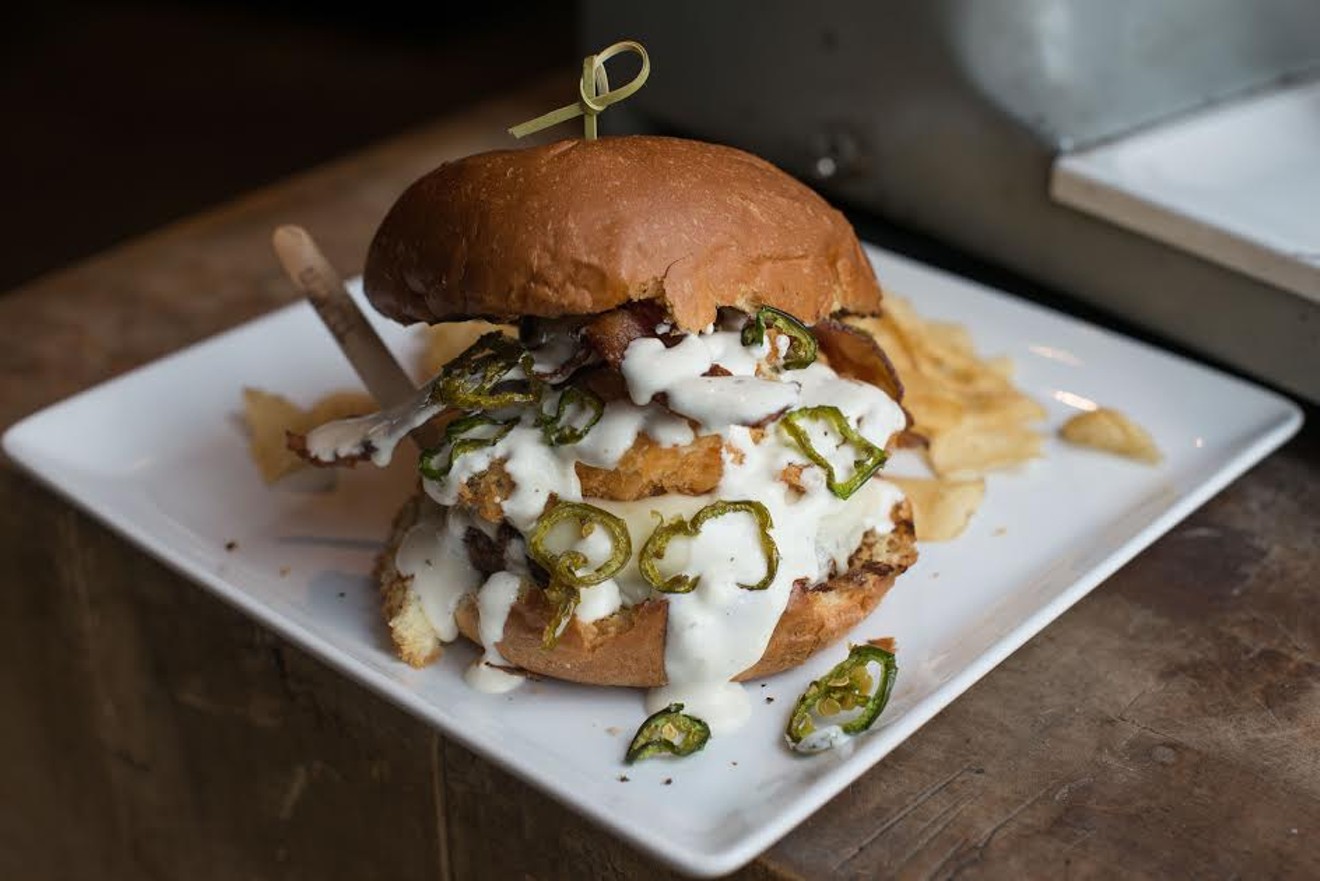 On August 22, Liberty Market will offer the Fried Chicken Burger.