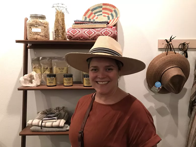 Image: Phoenix artist Lara Plecas owns Desert Crafted.