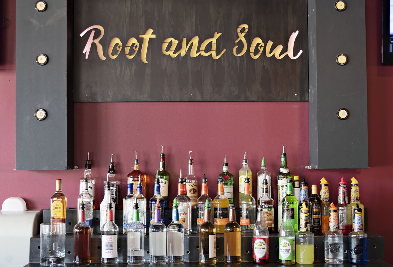 Go to The Root and Soul for some food...and drink.
