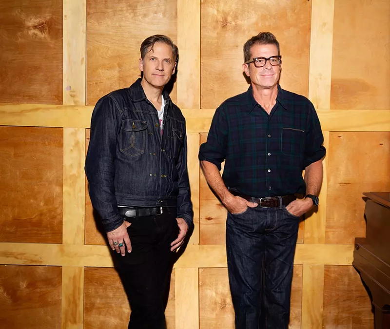 Image: Calexico's Joey Burns and John Convertino are feeling the Seasonal Shift.