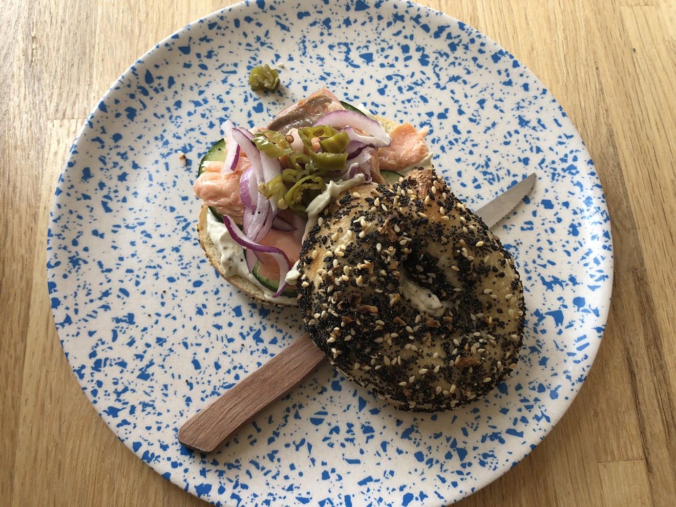 A bagel from Super Chunk