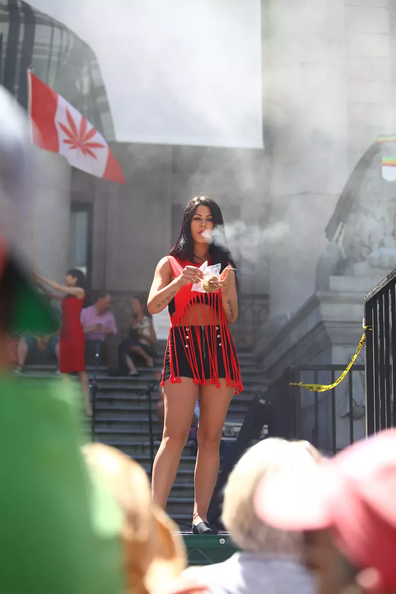 Image: Canadians sometimes gets asked about lifetime marijuana use by U.S. border guards, and those who say "yes" face a lifetime ban from the United States. Mexican visitors don't get asked the question or face the ban.