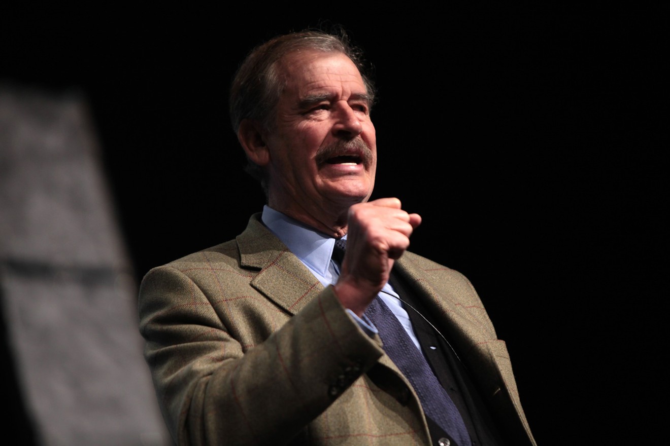 Former Mexican President Vicente Fox is a keynote speaker on Saturday at the Southwest Cannabis Convention and Expo.