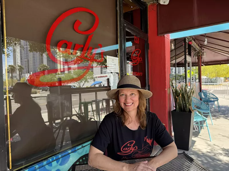 Image: Carly's Bistro co-owner Carla Wade Logan.